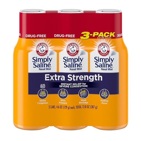 ARM & HAMMER SIMPLY SALINE EXTRA STRENGTH NASAL...