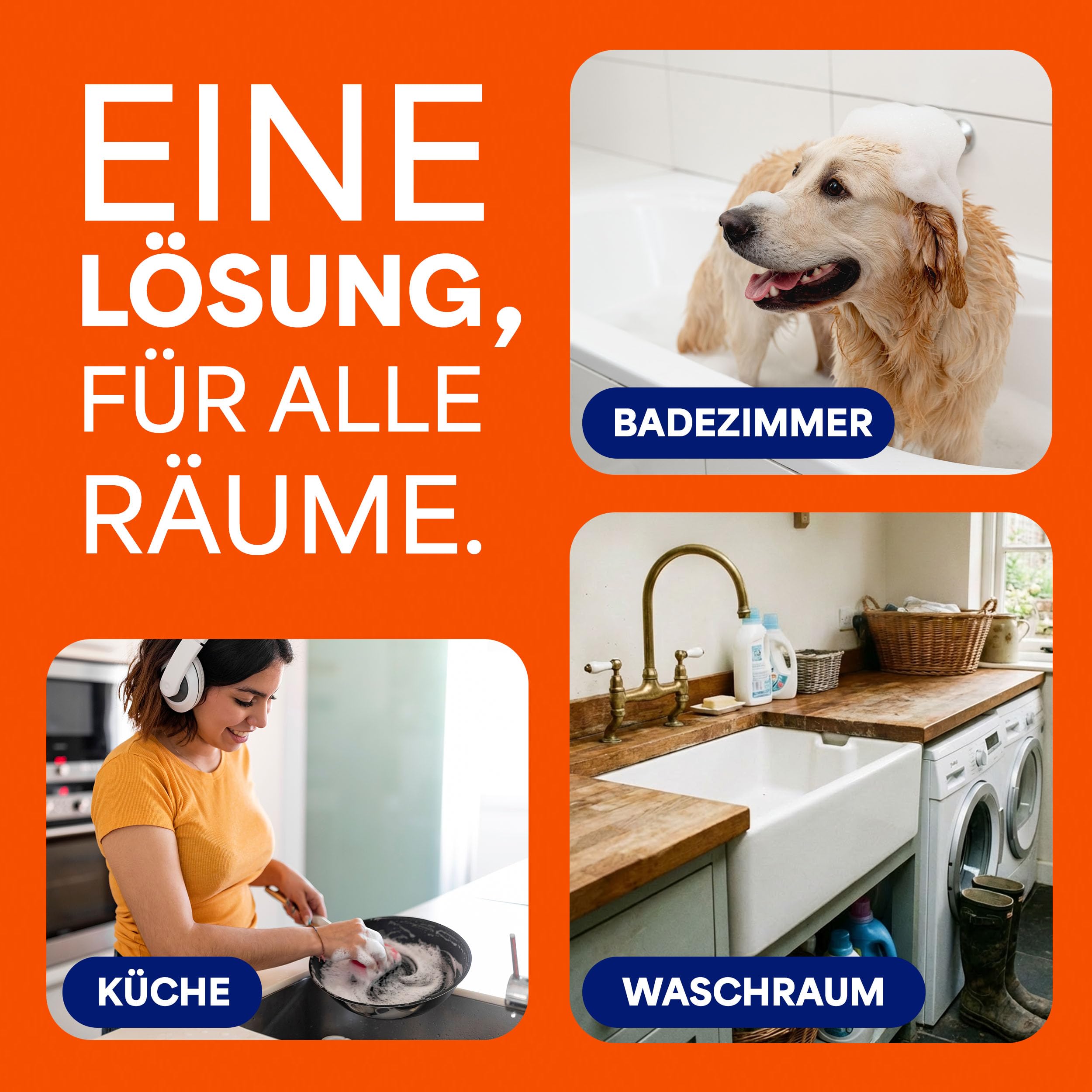 Drano Extra Stark, Abflussreiniger, Rohrreiniger für Küche & Bad, 3er Pack 6