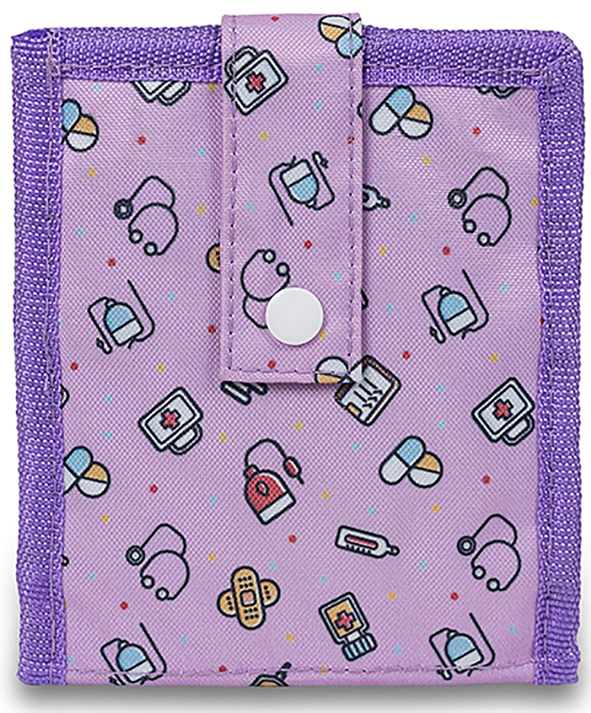 ELITE BAGS, Keen's Nursing Organizer, Purple Print