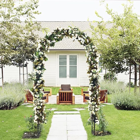 Arco para el jardín de flores para el aire libre, diseño de ...