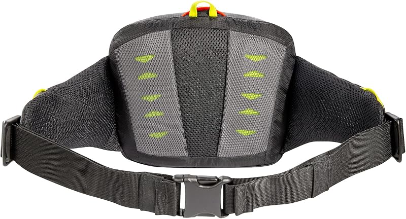 Bike Hip Bag MTB 5 l - Sac Banane pour VTT - avec Divers Compartiments, Porte-Bouteille, Compartiment pour Poche à Eau et capacité de 5 litres (Noir)