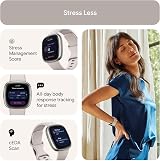 Fitbit Sense 2 Smartwatch GPS Health Fitness 6 Day Battery iOS Android view 5