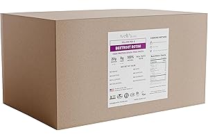 WELLTH Beetroot High Protein Pasta - VALUE SIZE 10 lbs, Bulk Value, Restaurant Size, Food Service | Grain Free, Gluten Free, 