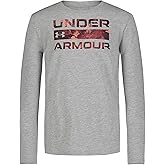 Under Armour Boys Long Sleeve Shirt, Crewneck, Lightweight and Breathable