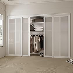 96 x 80 inch Sliding Closet Door for