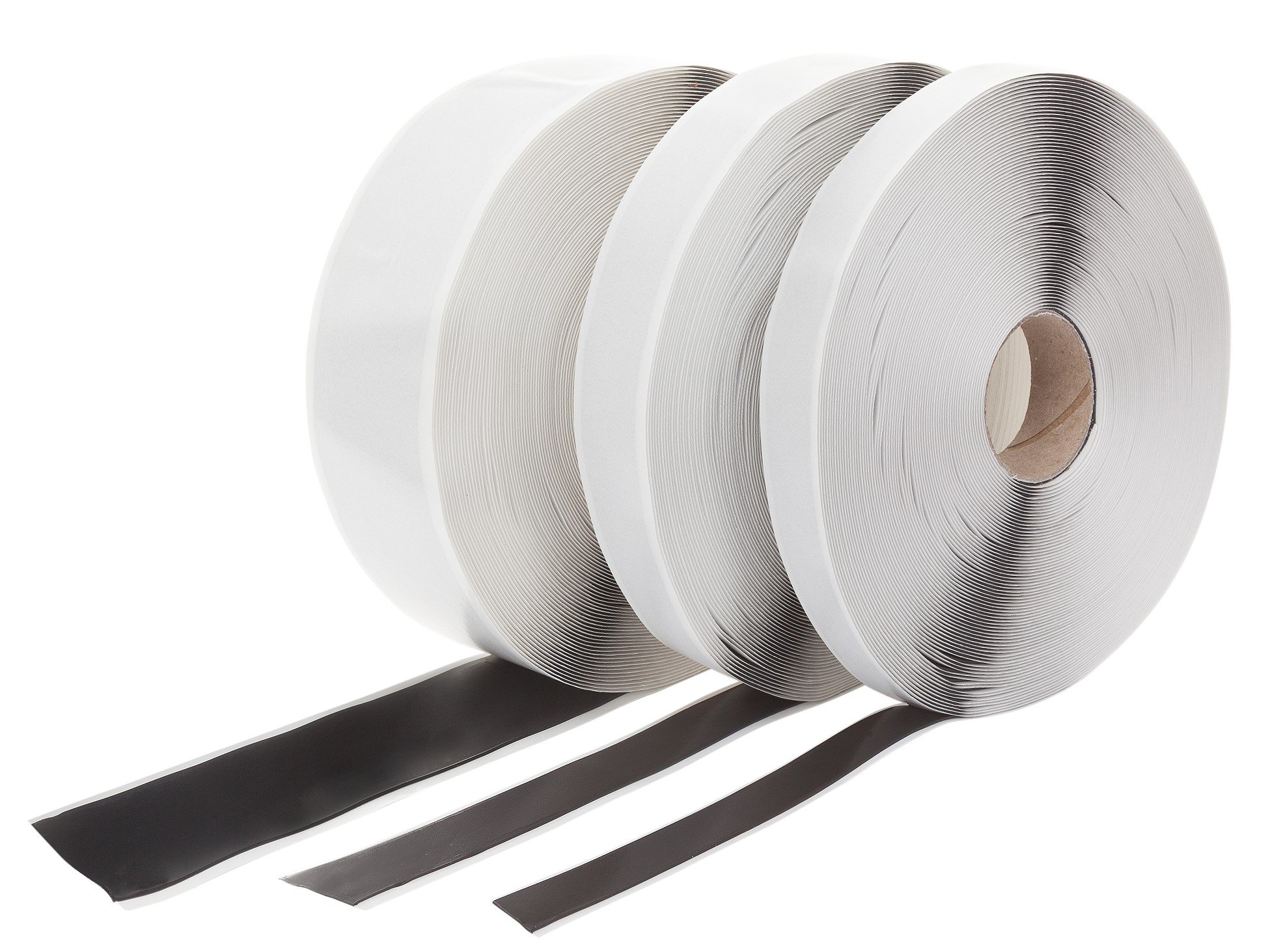 Butyl Tape Black on Both Sides 50 mm x 1 mm Length: 25 m