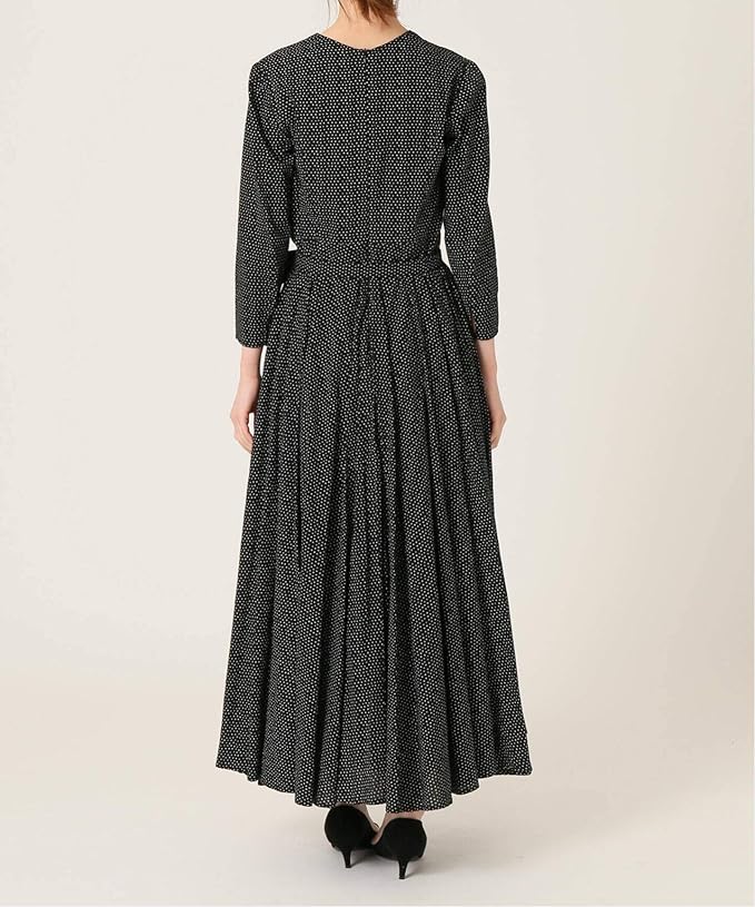 マリハ Mariha マリハ 別注マドモアゼルノドレス ロングスリーブ 36 ブラック ワンピース チュニック 通販 Amazon