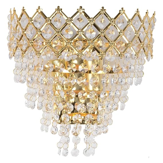 Prop It up Sfl Crystal Wall Lite (Golden, Medium)