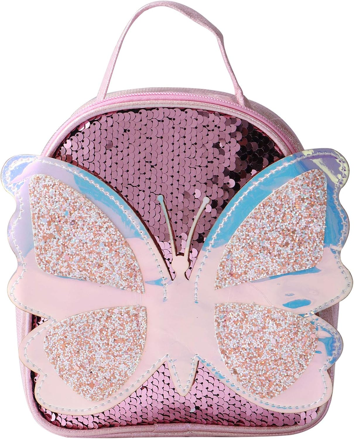 winying Fashion Kids Sparkle Butterfly Wings Backpack