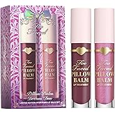 Too Faced Pillow Balm Dream Duo | Hyaluronic Acid + Moisturizing Lip Treatment Gift Set