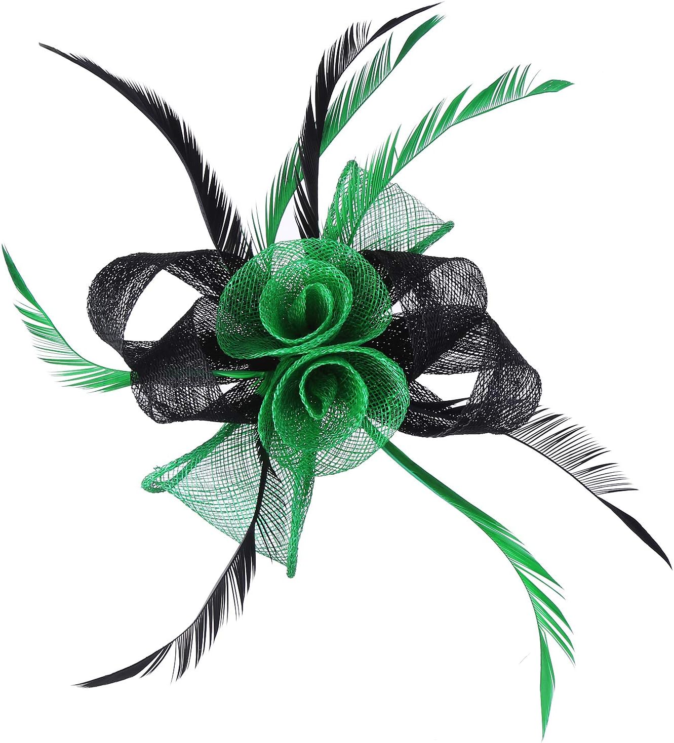 JASMINO Fascinators Hats Women Tea Party Headband Derby Hats Pillbox Hat Flag Headband for Girl