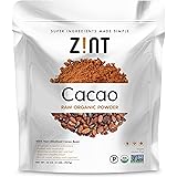 Zint Organic Cacao Powder (32 oz): Paleo-Certified, Organic, Non GMO, Anti Aging Antioxidant Superfood, Gluten Free Cocoa Cac