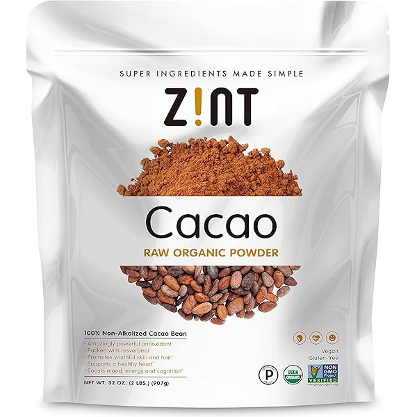 Amazon.com : Zint Organic Cacao Nibs (16 oz): Fair Trade, Paleo
