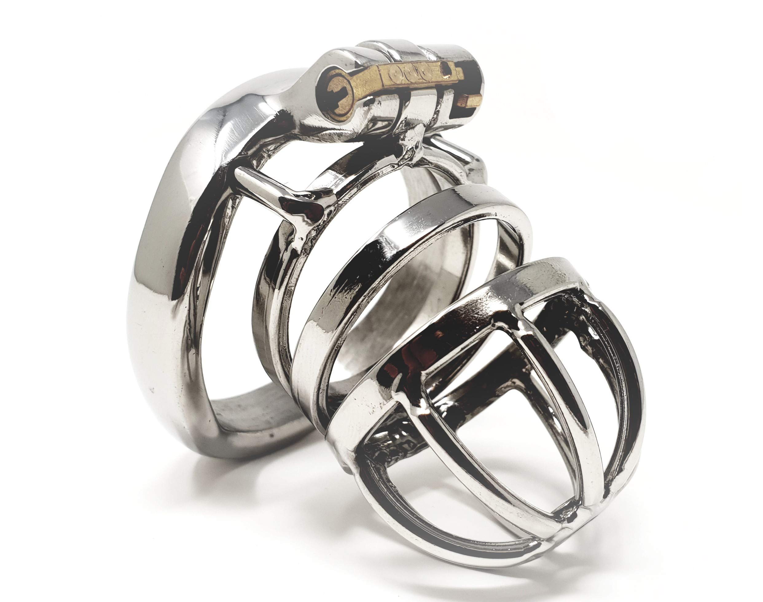 Bondage Masters Male Chastity Cage With Hidden Lock