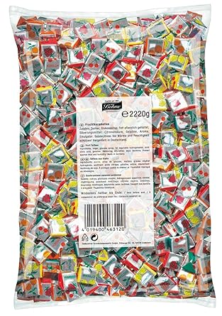 3000er Böhme Boehme Fruchtkaramellen weich 6,66kg karneval Wurfmaterial Karamellen