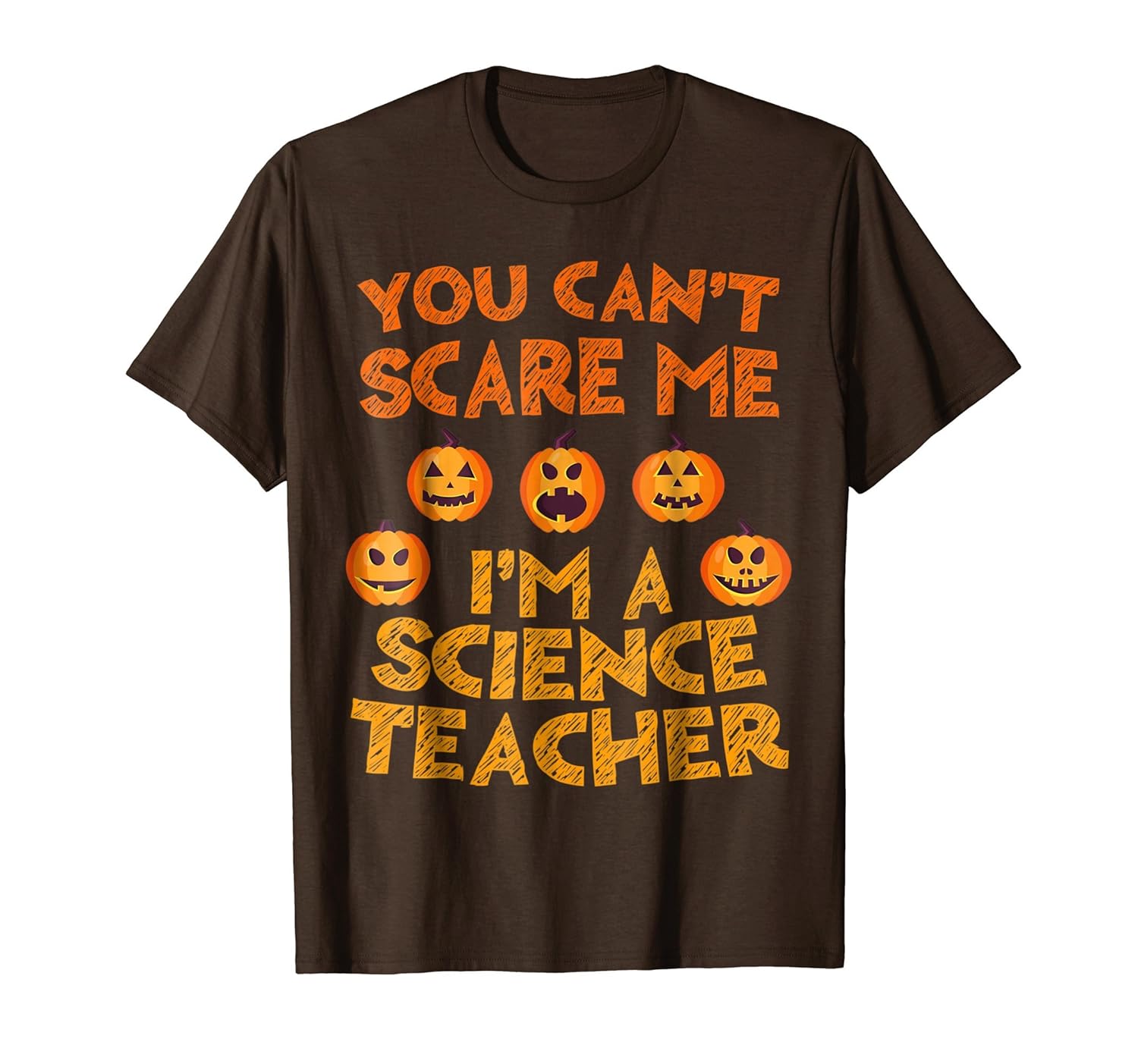 You Can't Scare Me I'm A Science Teacher T-Shirt-Rose