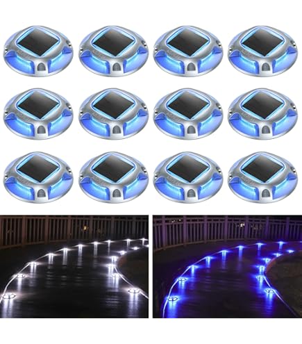 4 Lampes Solaires Forme Empreintes Pattes - Éclairage Jardin Extérieur 9x9cm, Auto-Charge, Résistantes Intempéries