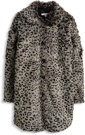 esprit leopard print coat