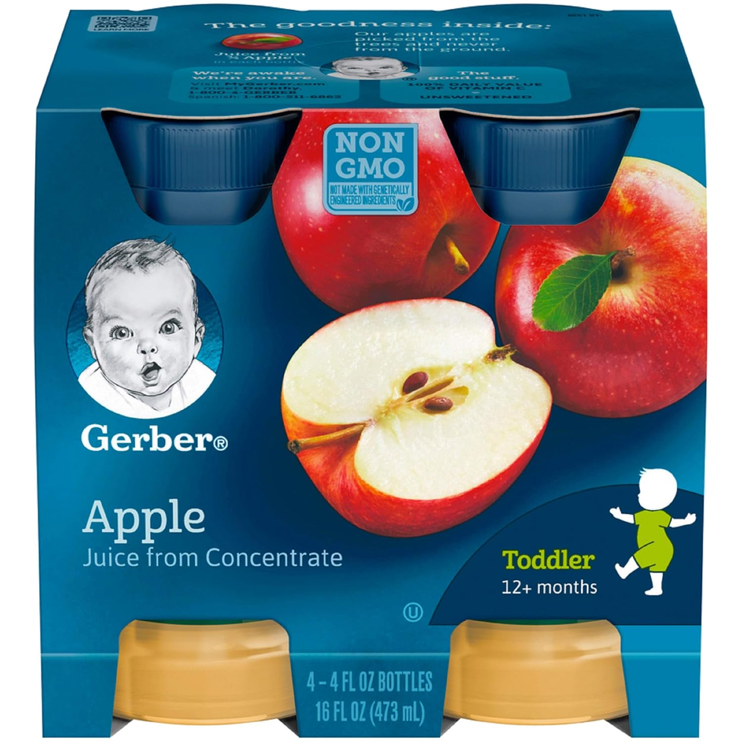 gerber organic apple juice