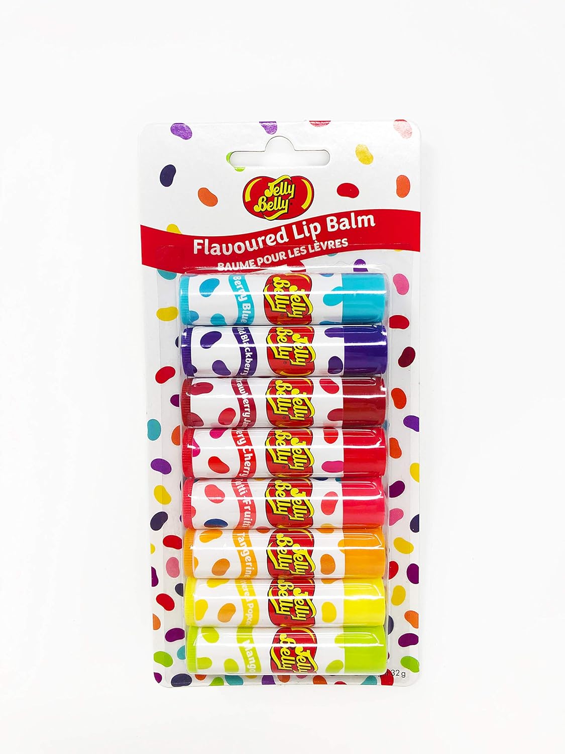 READ MY LIPS, Jelly Belly Flavoured Lip Balm Set, Formulated With Beeswax