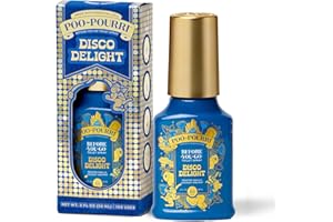 Poo-Pourri Holiday Before-You-Go Toilet Spray, Disco Delight, 2 Fl Oz – Frosted Vanilla, Coconut and Mint