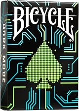 Bicycle Dark Mode Playing Cards - 1 Deck Air Cushion Finish Professional Durable