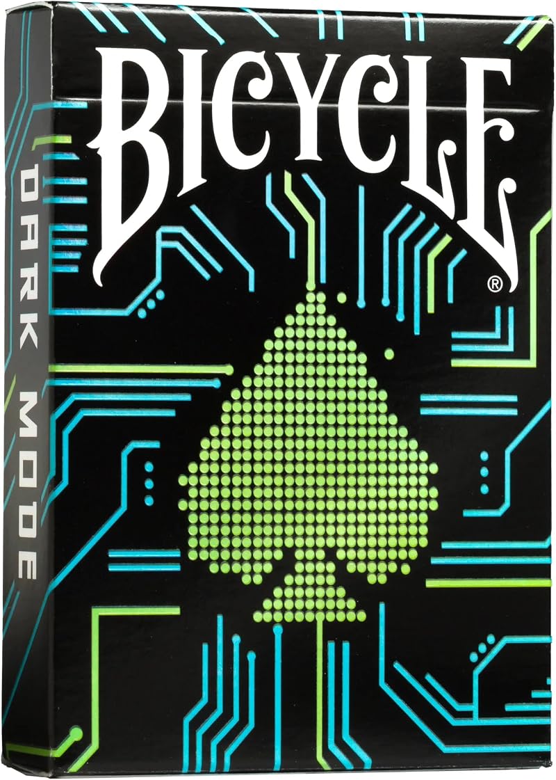 Bicycle Dark Mode Playing Cards - 1 Deck Air Cushion Finish Professional Durable