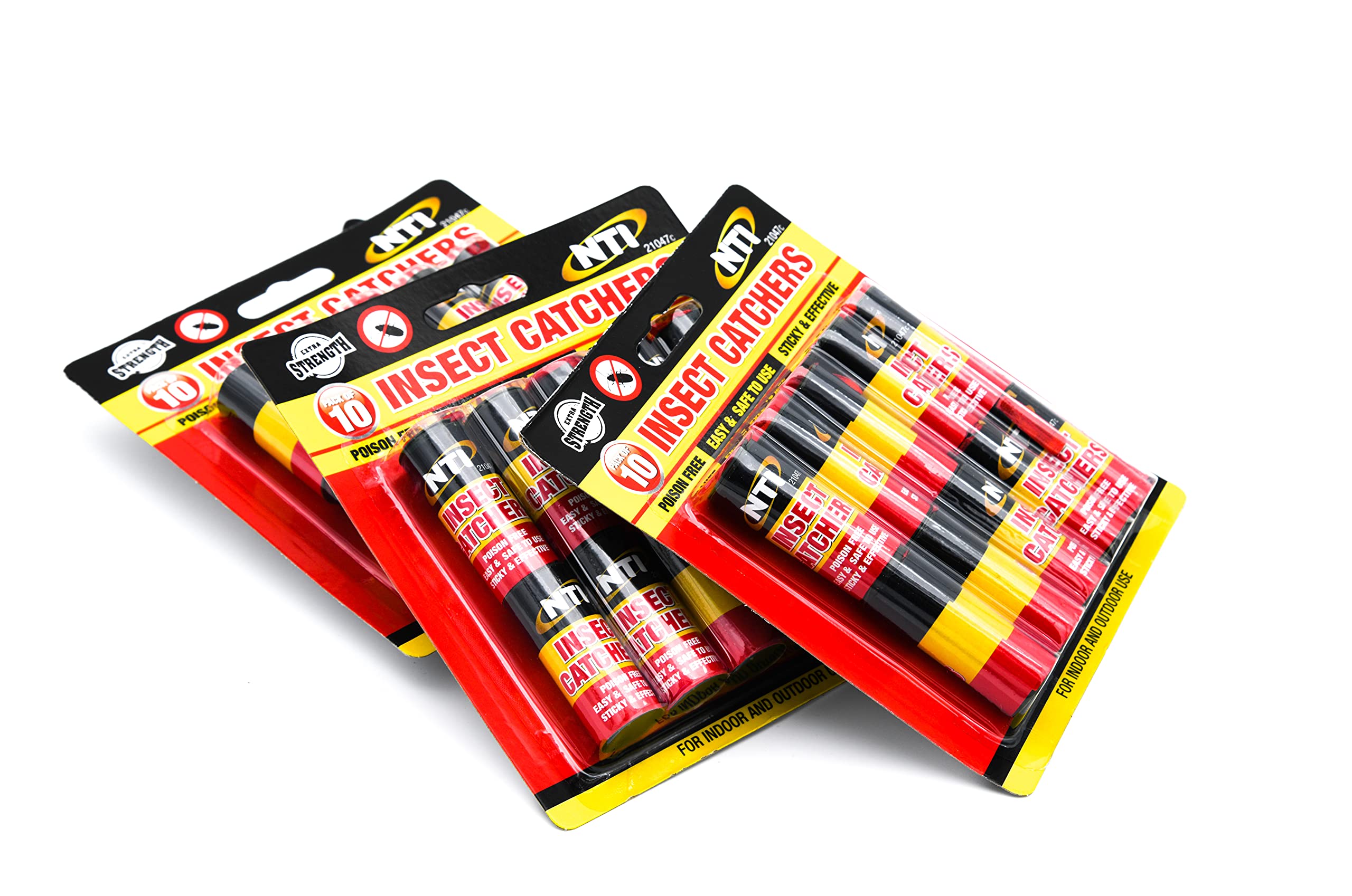 Nti EXTRA STRENGTH INSECT CATCHERS 10 PACK x 4
