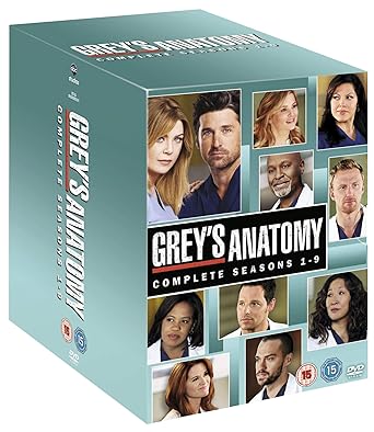 Amazon Com Grey S Anatomy Complete Seasons 1 9 54 Dvd Box Set Non Usa Format Pal Reg 2 Import United Kingdom Movies Tv
