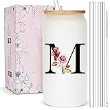 Personalized Gifts for Women, Monogrammed Frosted