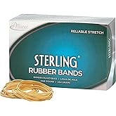 Alliance Sterling Rubber Band Size #16 (2 1/2 x 1/16 Inches) - 1 Pound Box (Approximately 2300 Bands per Pound) (24165) Beige