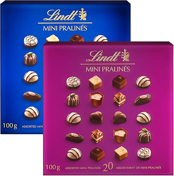 Lindt Mini Pralines – Caja de bombones surtidos, 100 g: Amazon.es: Alimentación y bebidas