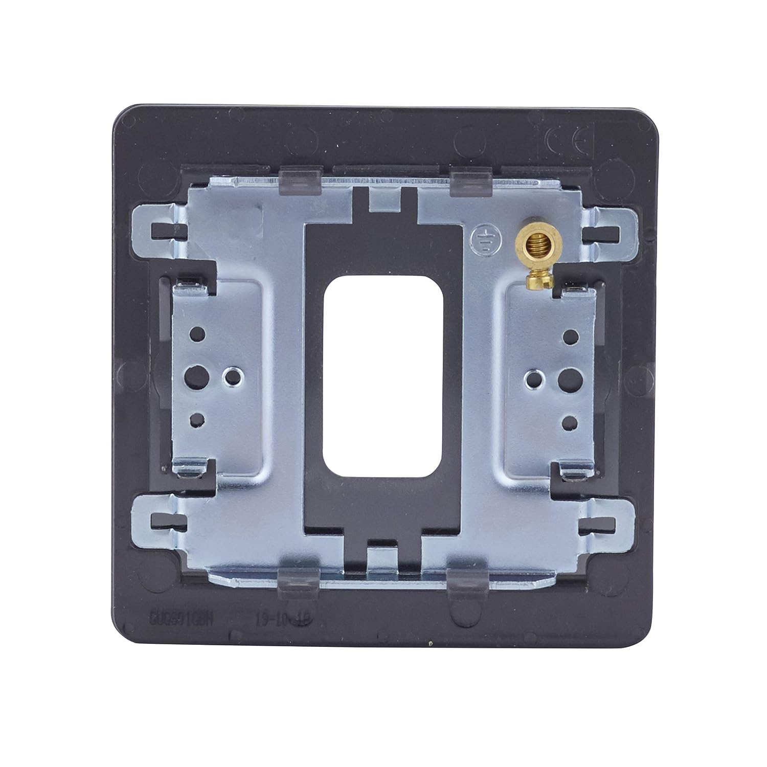 Schneider Electric Ultimate Screwless Flat Plate - Single Light Switch, Rocker Cap Required, GUGS01GBN, Black Nickel, Pack of 5 - Image 5