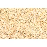 Doubleyou Holzwolle Natur – 1000 G, Unbehandelt, Für Osternest & Verpackung | Deutsches Produkt, Kompostierbar