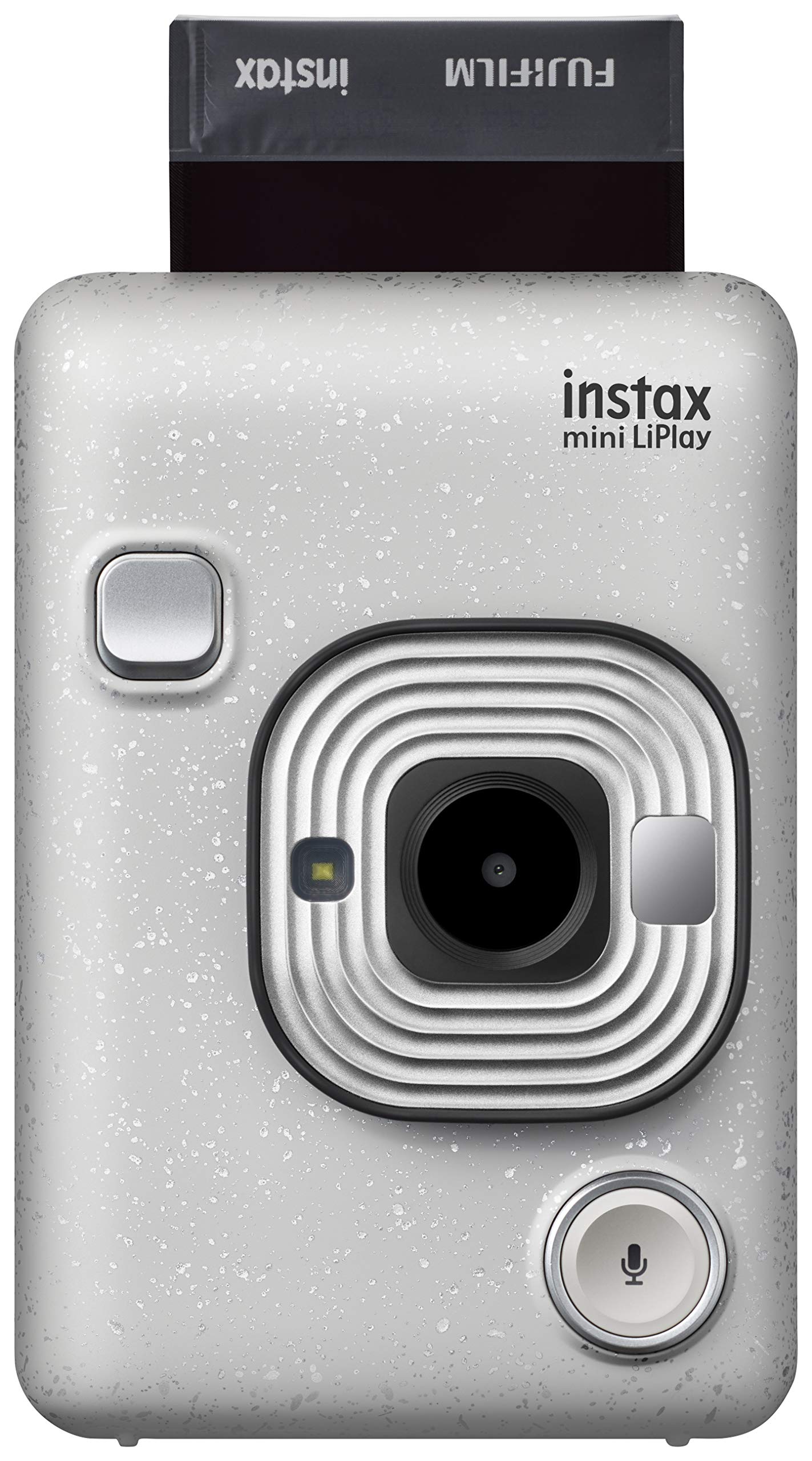 instax hybrid Instant Camera and Printer, Bluetooth, Stone White, LiPlay