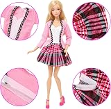 Miunana 28 Doll Clothes Set for 11.5 inch Dolls Winter Outfit Pack view 9