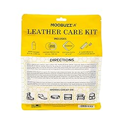 MooBuzz Leather Care Kit by Angelus – All-Natural