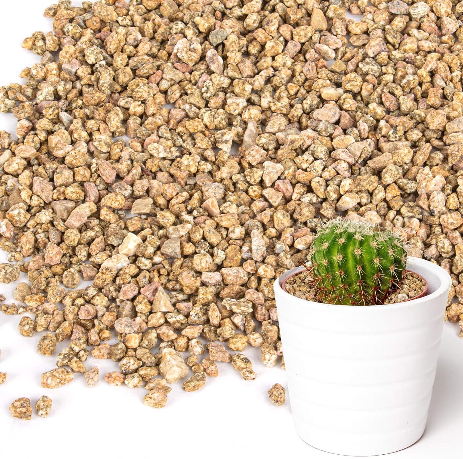 Hardscaping Materials - Sukh Maifan Stone for Plants - Horticultural Maifanitum for Cacti Succulents Terrarium Vase Fillers Fairy Gardening Plants Groundcover Flowerbeds Volcanic Stone No Dyes.