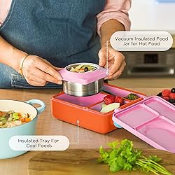 OmieBox Bento Box for Kids - Insulated Bento Lunch