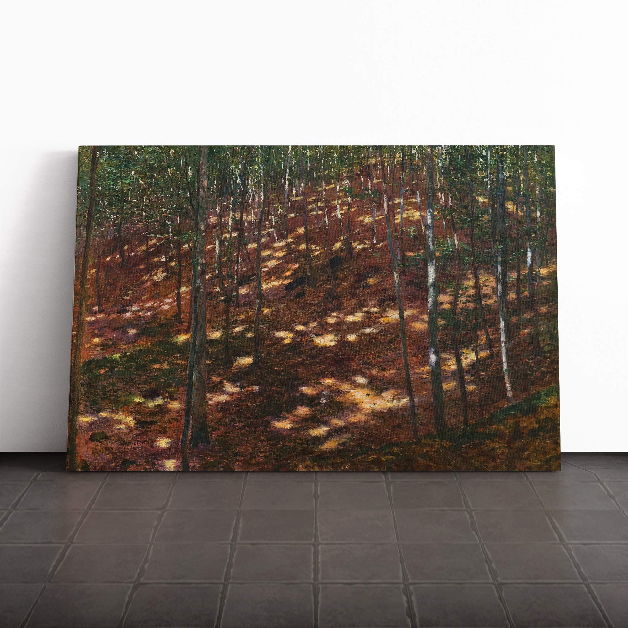 Antonin Slavicek The Trees Canvas Print | Gallery Wrapped 30mm Frame Wall Art | 20x14 inches | Ready to Hang | Modern Landscape Picture | Living Room Bedroom Lounge Office