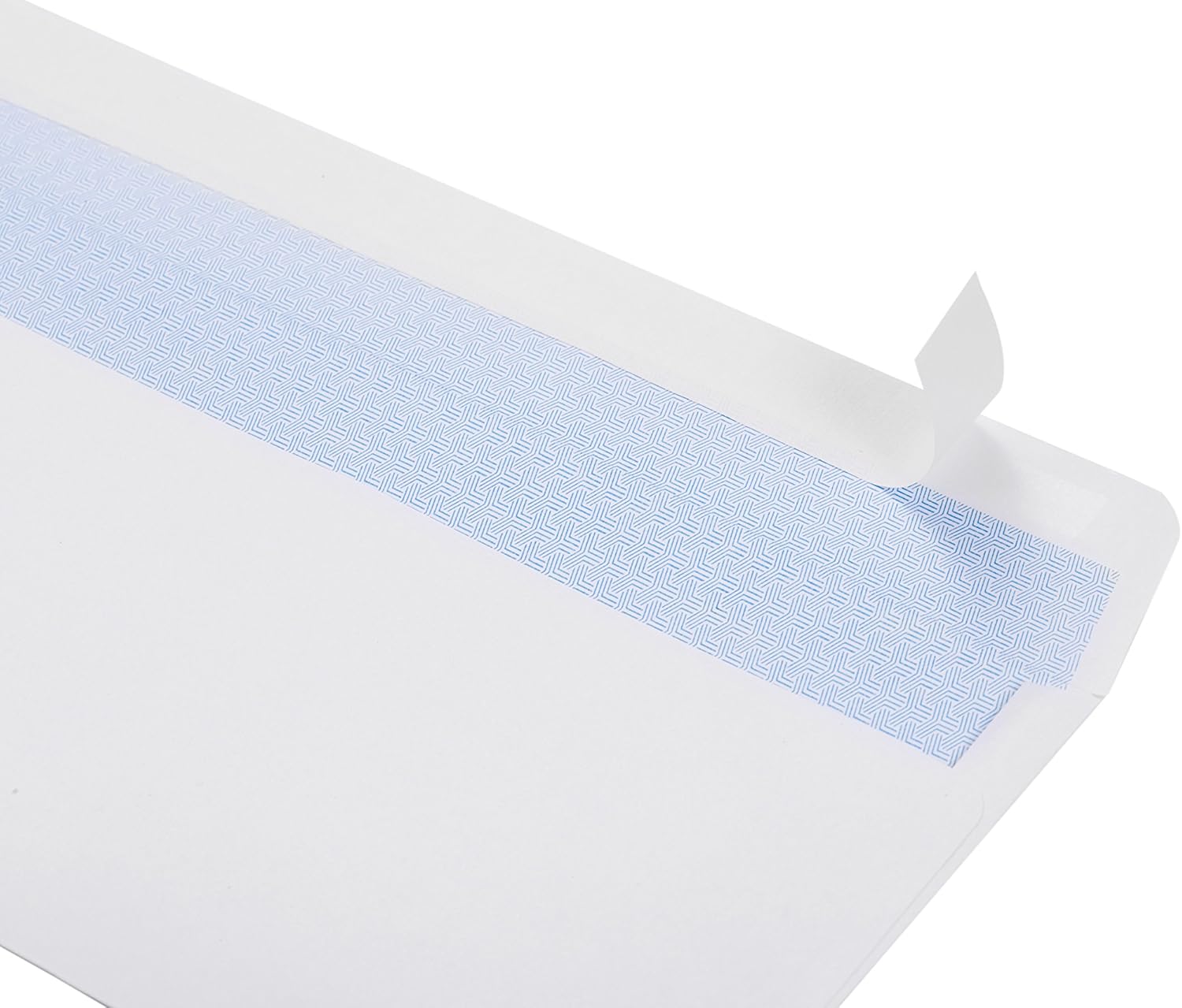 Office Deed 500#10 Envelopes SELF SEAL Business Envelope Windowless Design, Security Tint Pattern for Secure Mailing, Invoices, Statements & Legal Document, 4-1/8 x 9-1/2 Inches : Office Products