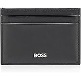 BOSS, Randy Bold Logo Cardcase, black gloss, One Size