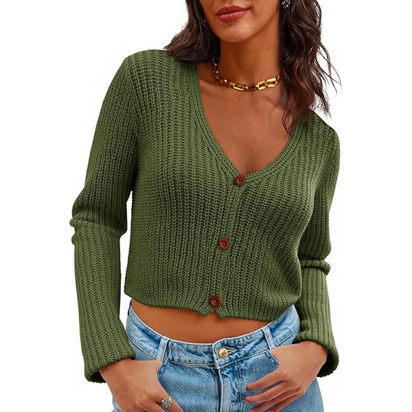 Women's Open Front Cropped Cardigan Camisole Set, Long Sleeve