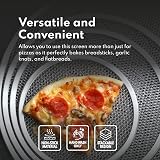 New Star Foodservice 12" Commercial Aluminum Pizza Screen Pan Baking Sheet Set 6 view 9