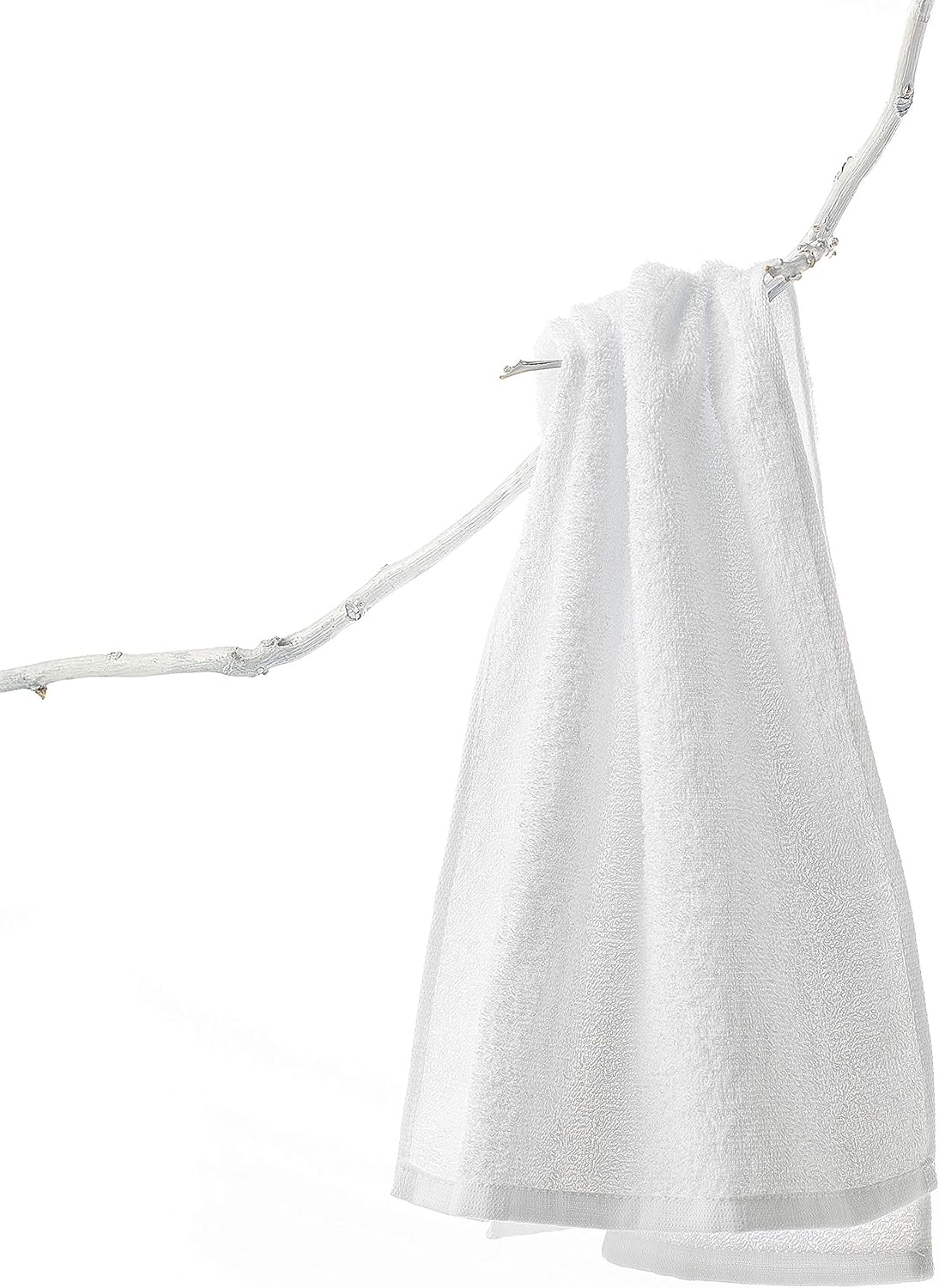Basics White Cleaning Cloth Towels 12 Pack Cotton Washing Dishes Towel: Kitchen & Dining