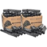 The Bincho Grill Premium Long Stick Binchotan Charcoal 22lbs &ndash; for Japanese Style Grilling, 95% Carbon, Smokeless High-Heat, Long Burn for Yakitori, Reusable, Natural Hardwood.
