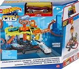 Hot Wheels City Downtown Express Car Wash Playset with 1:64 Vehicle HDR27 view 7