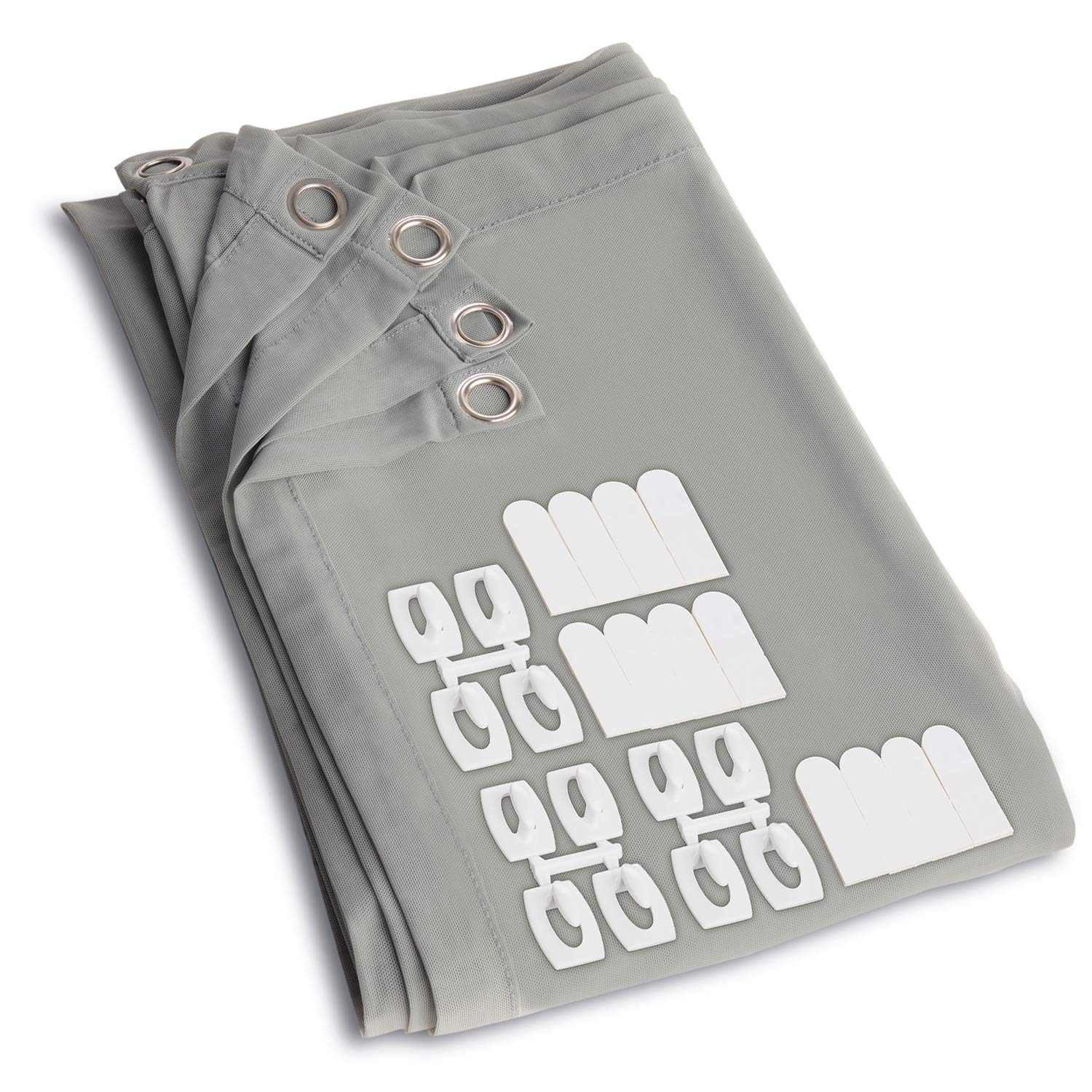 Holographic Rear Projection Screen with Mounting Hardware for Projecting Halloween Videos (5 ft x 9 ft Gray)