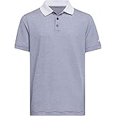 Adidas Girls Ottoman Striped Polo Shirt