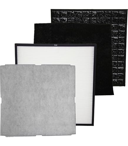 PUREBURG Ersatz-HEPA-Filter-Set – Kompatibel Mit Rabbit Air MinusA2 SPA-780A/700A, 4-stufig